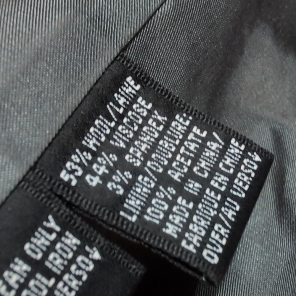 Ellen Tracy Charcoal Blazer/Jacket Size 14 - Picture 7 of 10